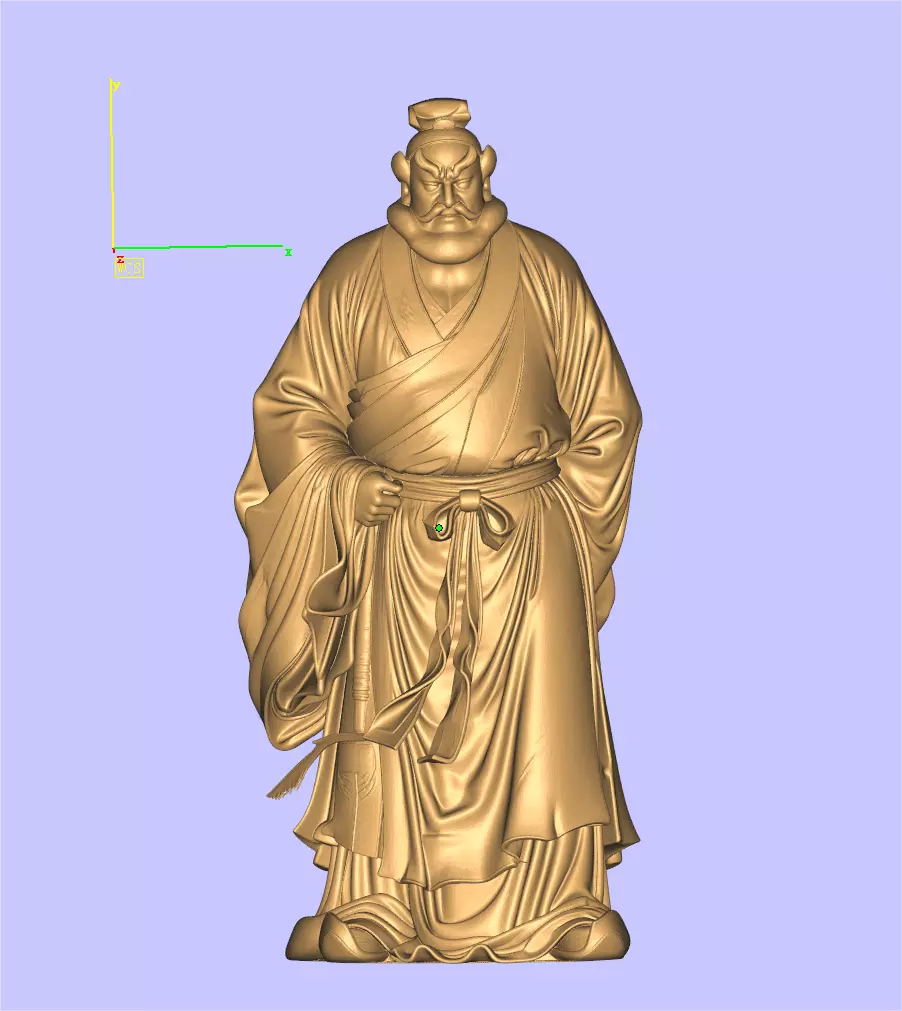 Black Myth Zhong Kui 3D print model