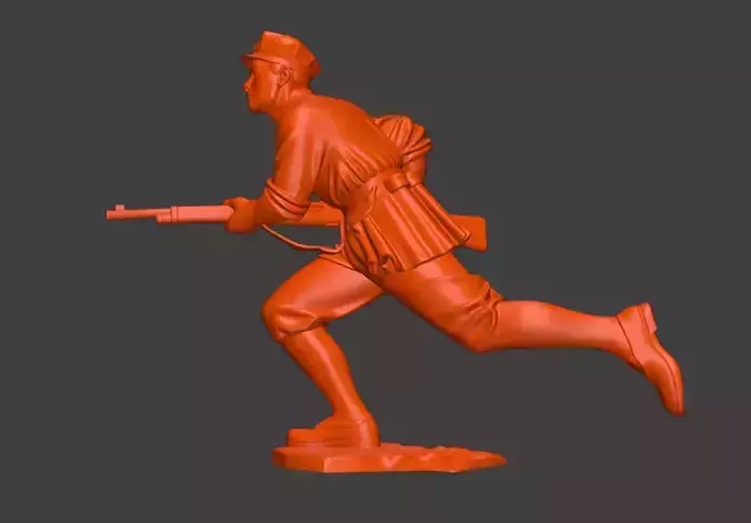 Military sculpture warrior  military battle war hero  soldier