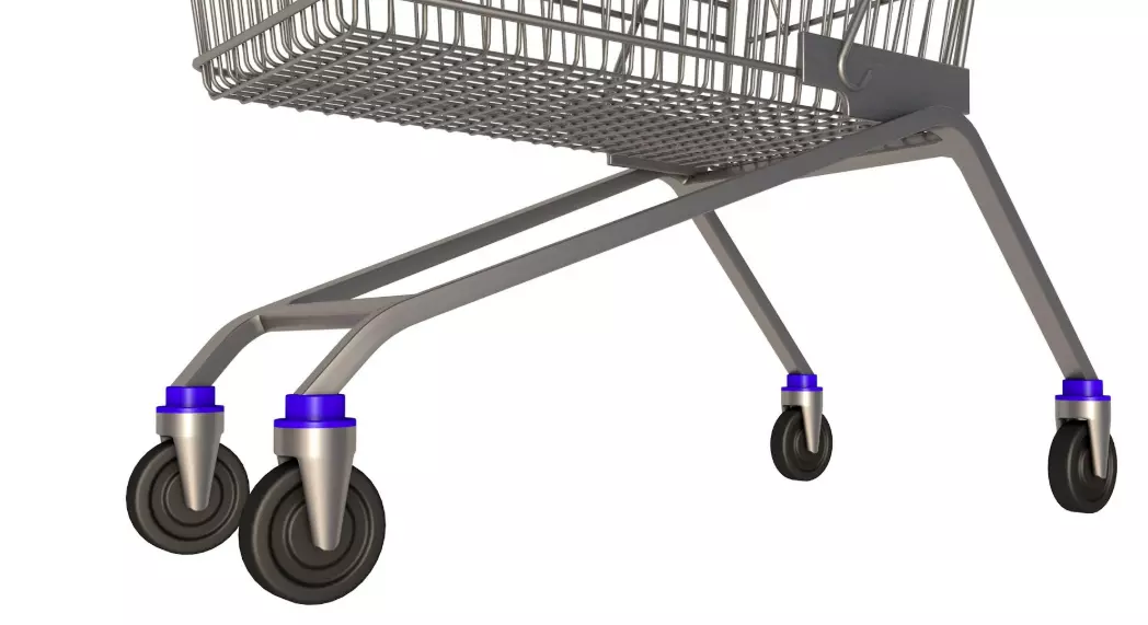 Shopping Cart 3D model_2
