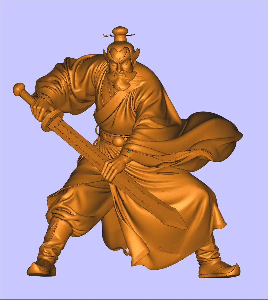 Black Myth Zhong Kui 3D print model