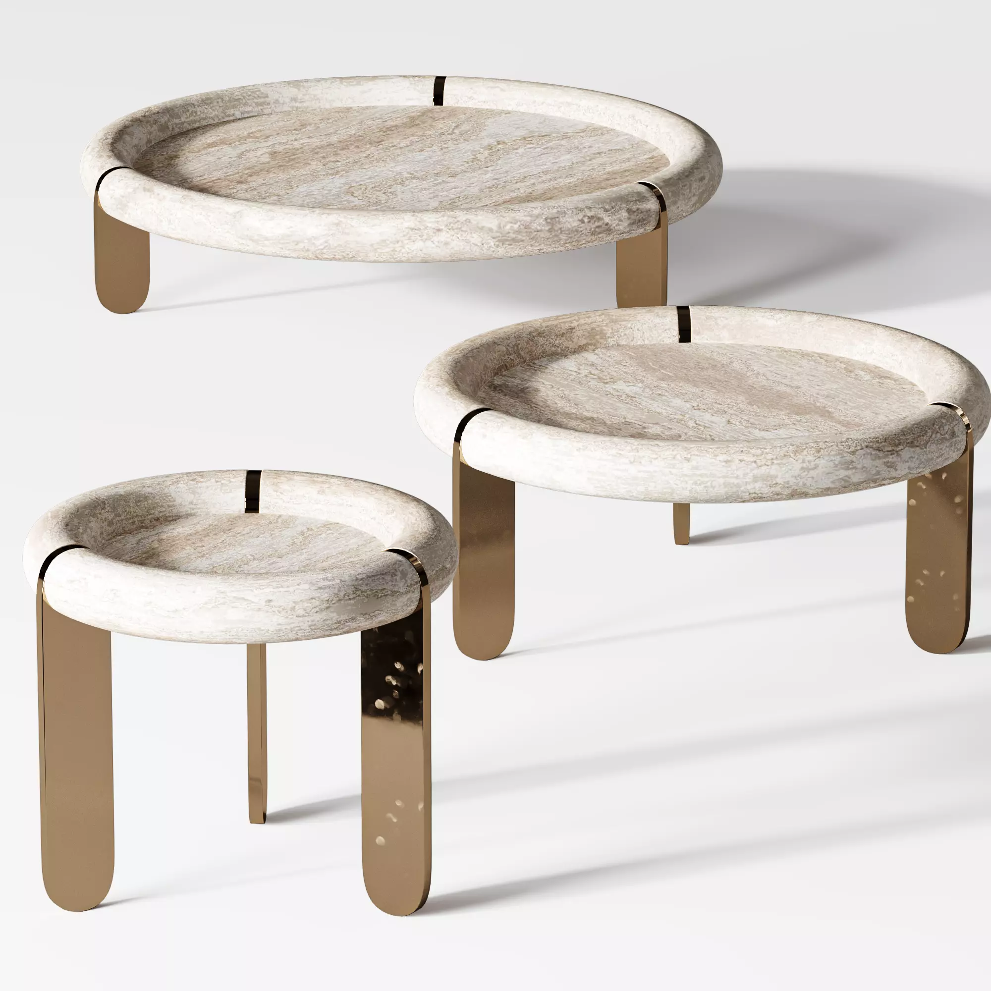 Madou Coffee Table 3D model_2