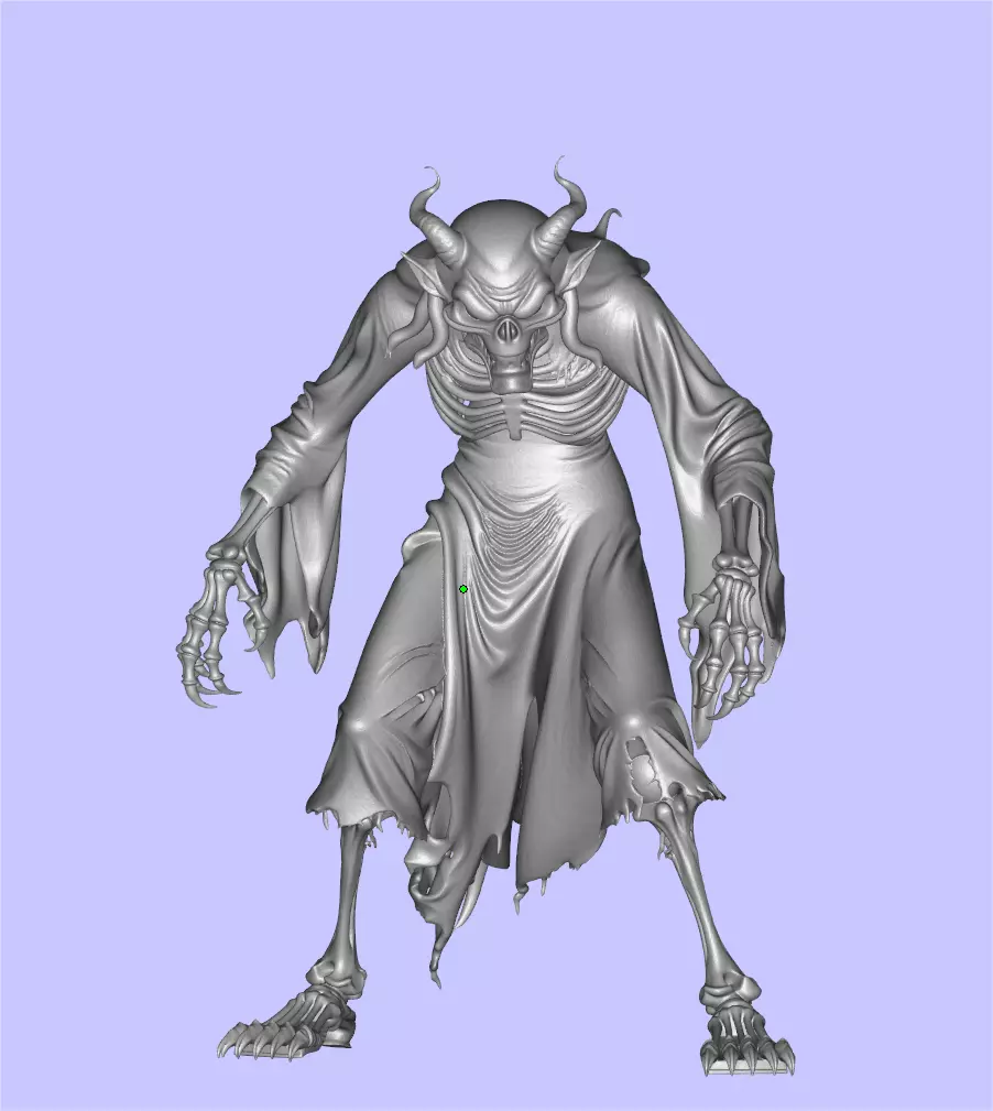 china demons and monsters 3D print model_0