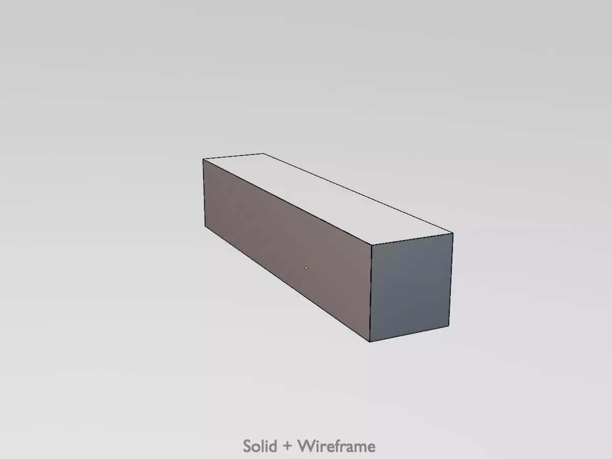 Cargo Container traffic red 40ft Low-poly 3D model_10