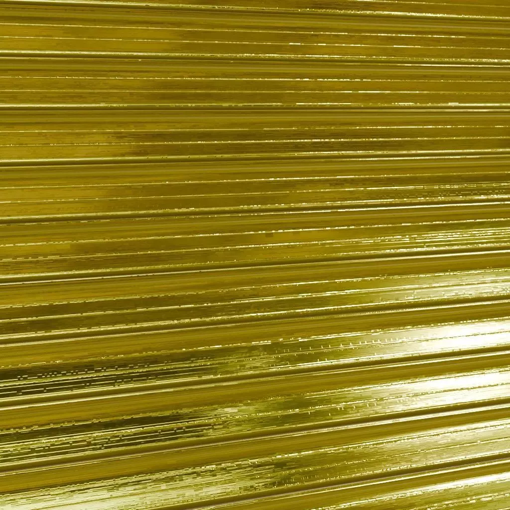 Clean Golden Corrugated Metal PBR Seamless Texture_3