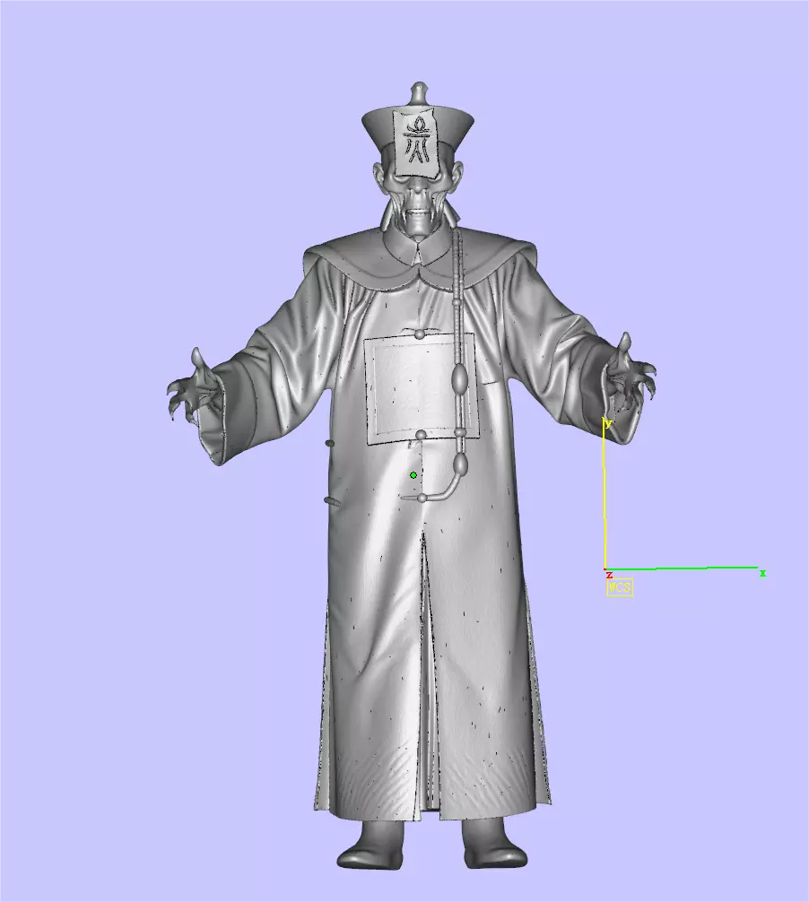 Chinese Zombies 3D print model_0
