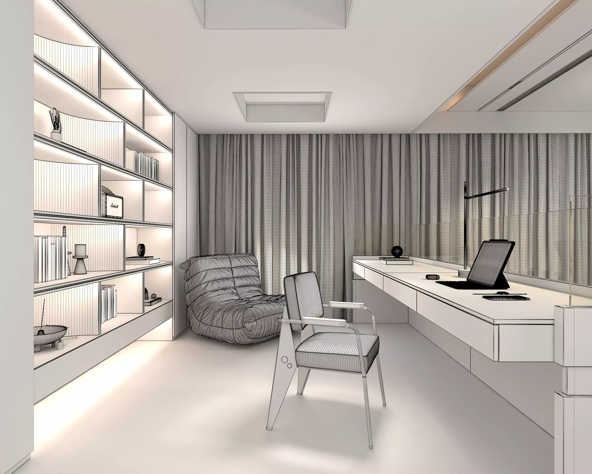 Apartment Interior 2 3D model_11