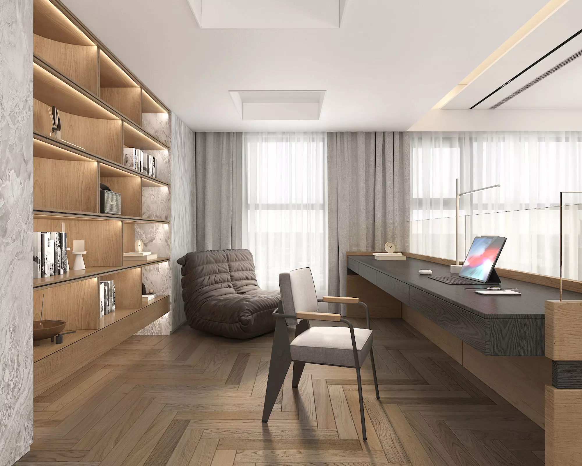 Apartment Interior 2 3D model_5