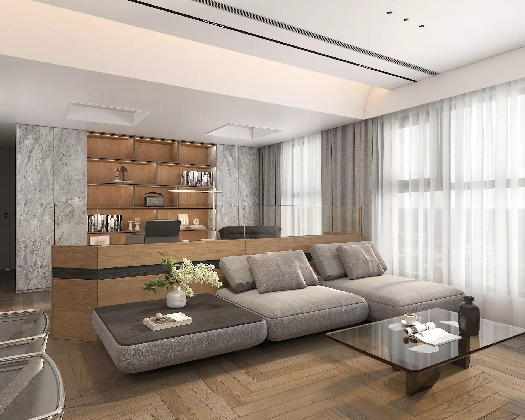 Apartment Interior 2 3D model_1