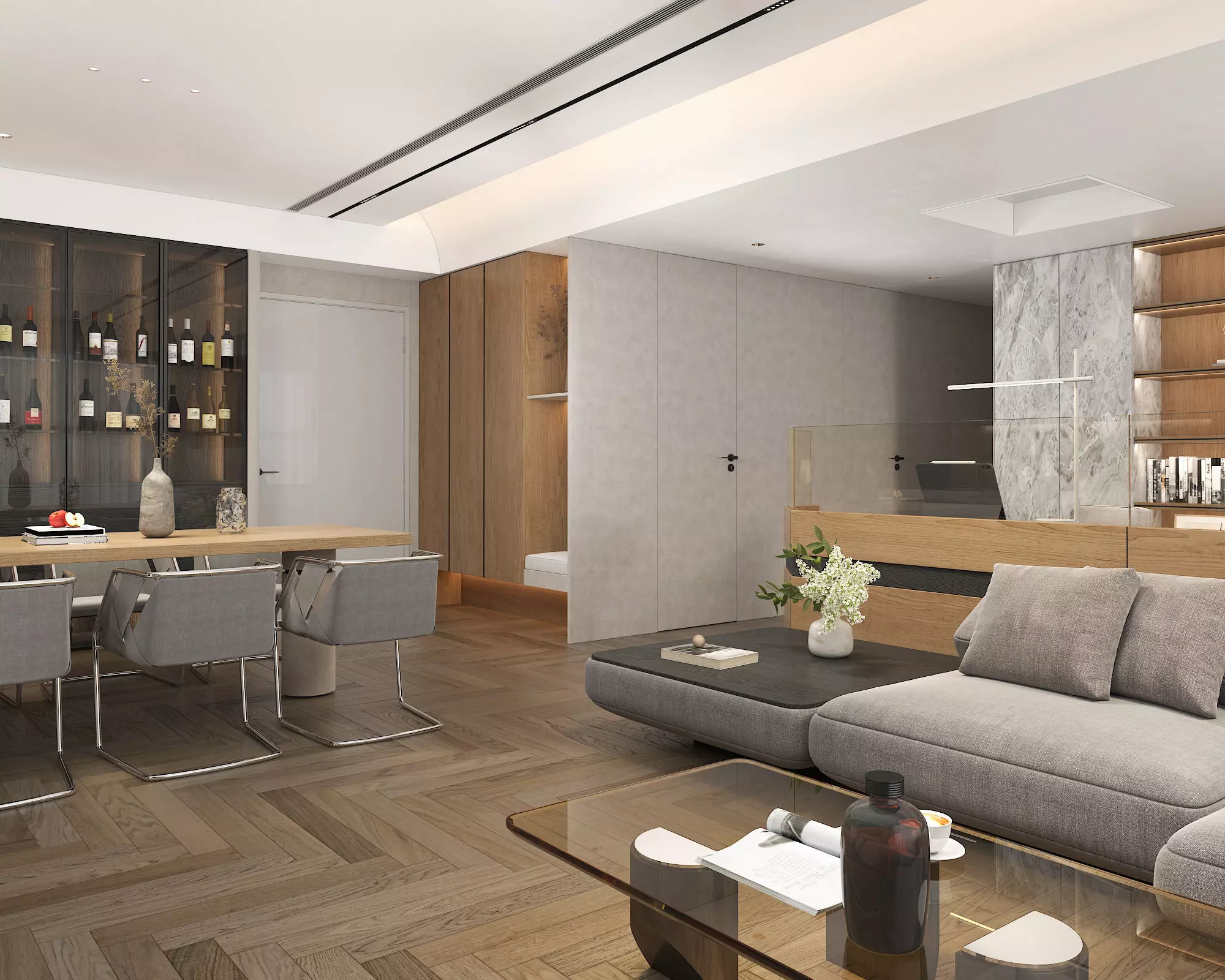 Apartment Interior 2 3D model_6