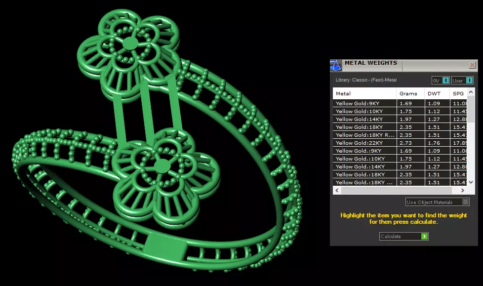 Rings 3D print model_3