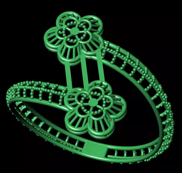 Rings 3D print model_2