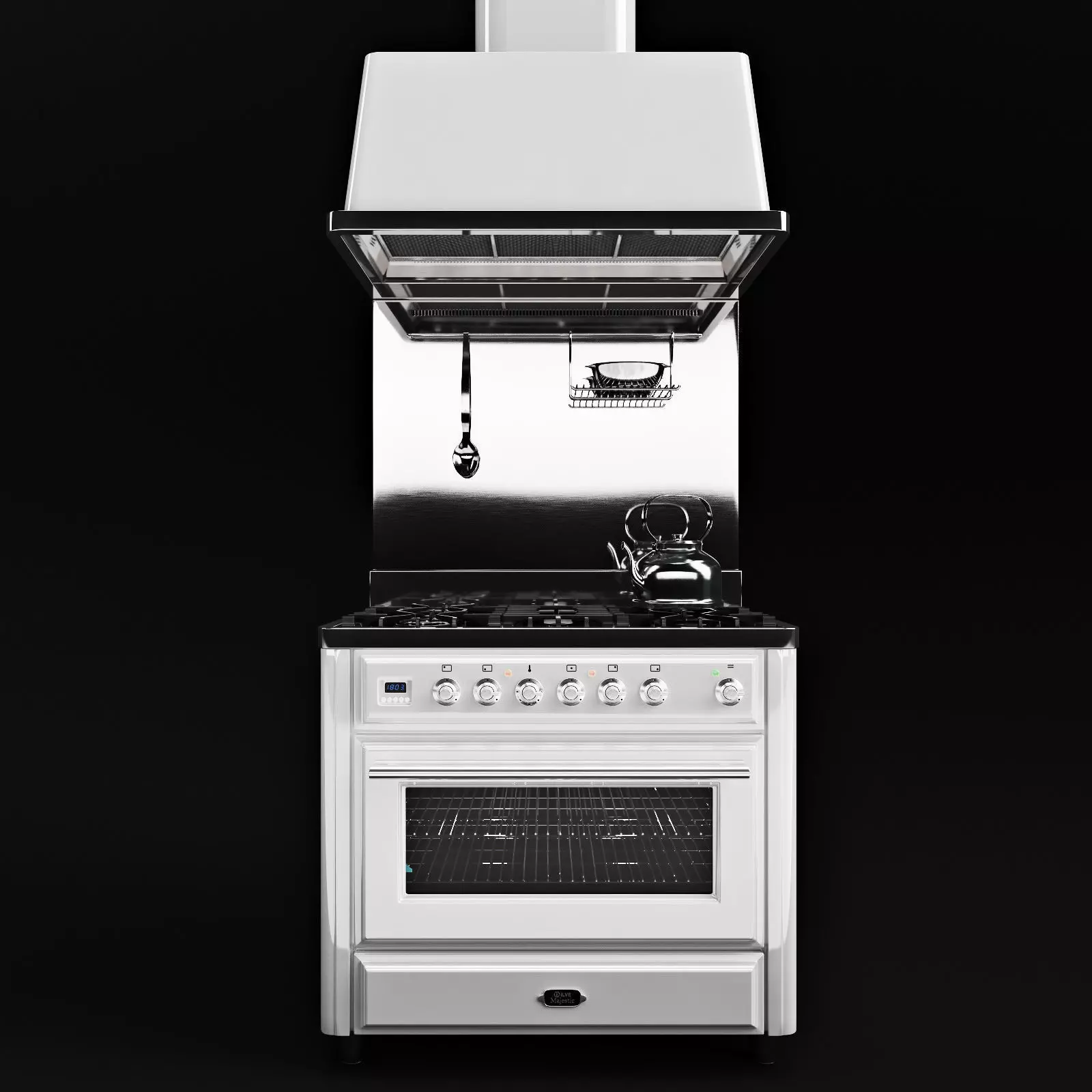 Ilve Majestic MT-90 Free 3D model_0