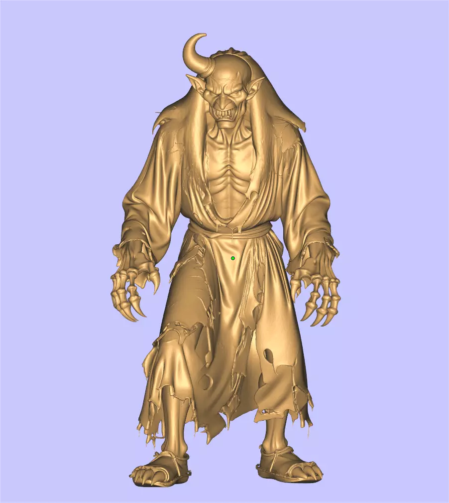 Chinese ghosts 3D print model_0