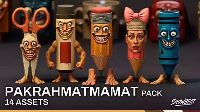 Pakrahmatmamat Family Pack - Italian BrainRot