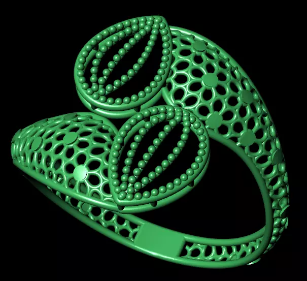Rings 3D print model_2