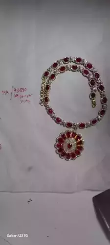 Ruby necklace