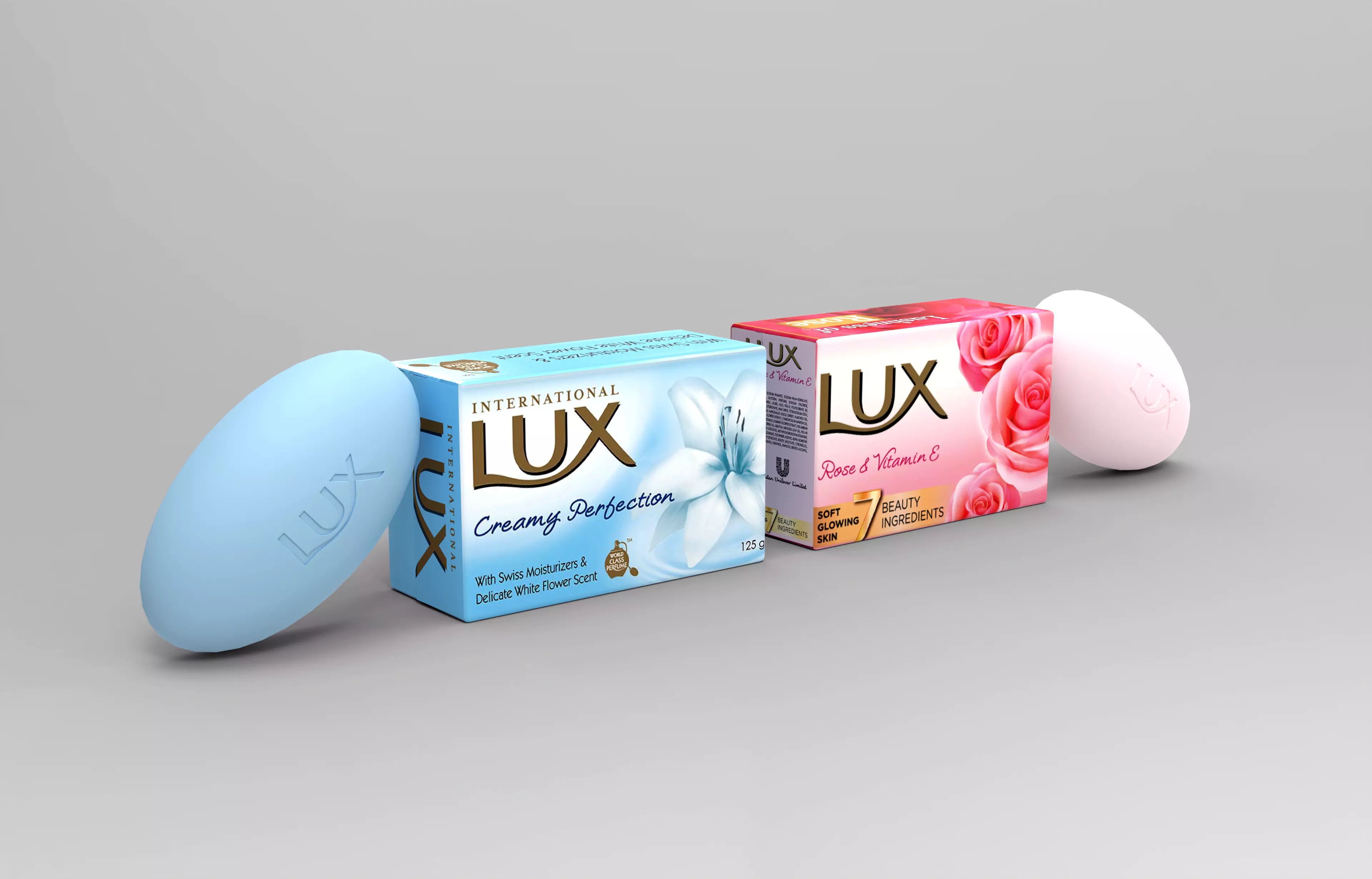 LUX Soaps Low-poly 3D model
