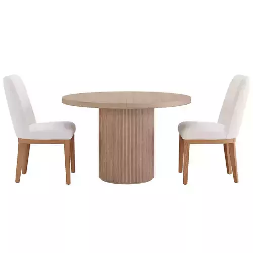 Moon Windom Table and Chair