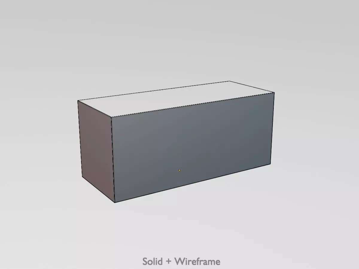 Cargo Container traffic red all versions 3D Model Collection_66