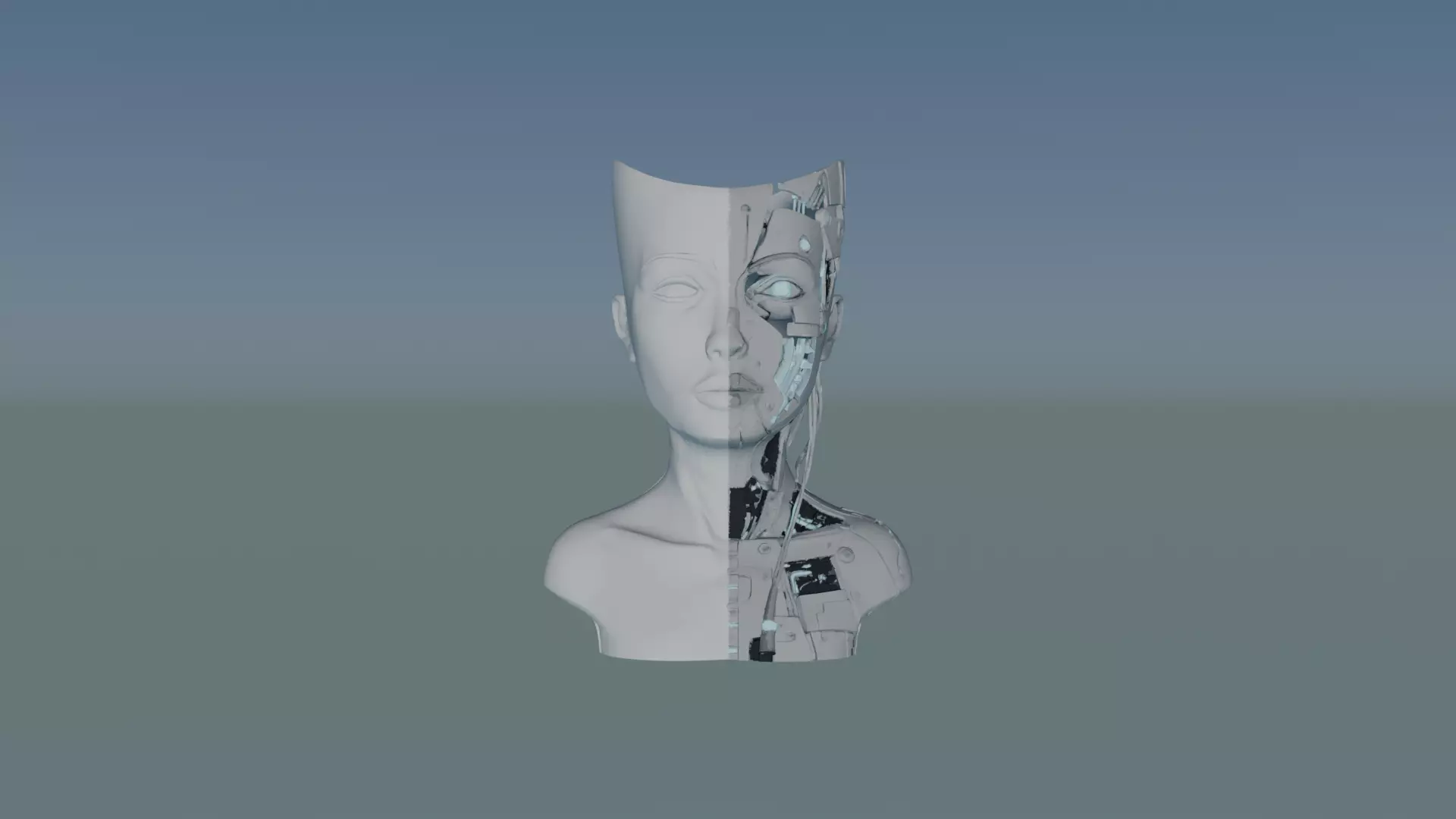 Ciborgue Andromeda Planter 3D print model