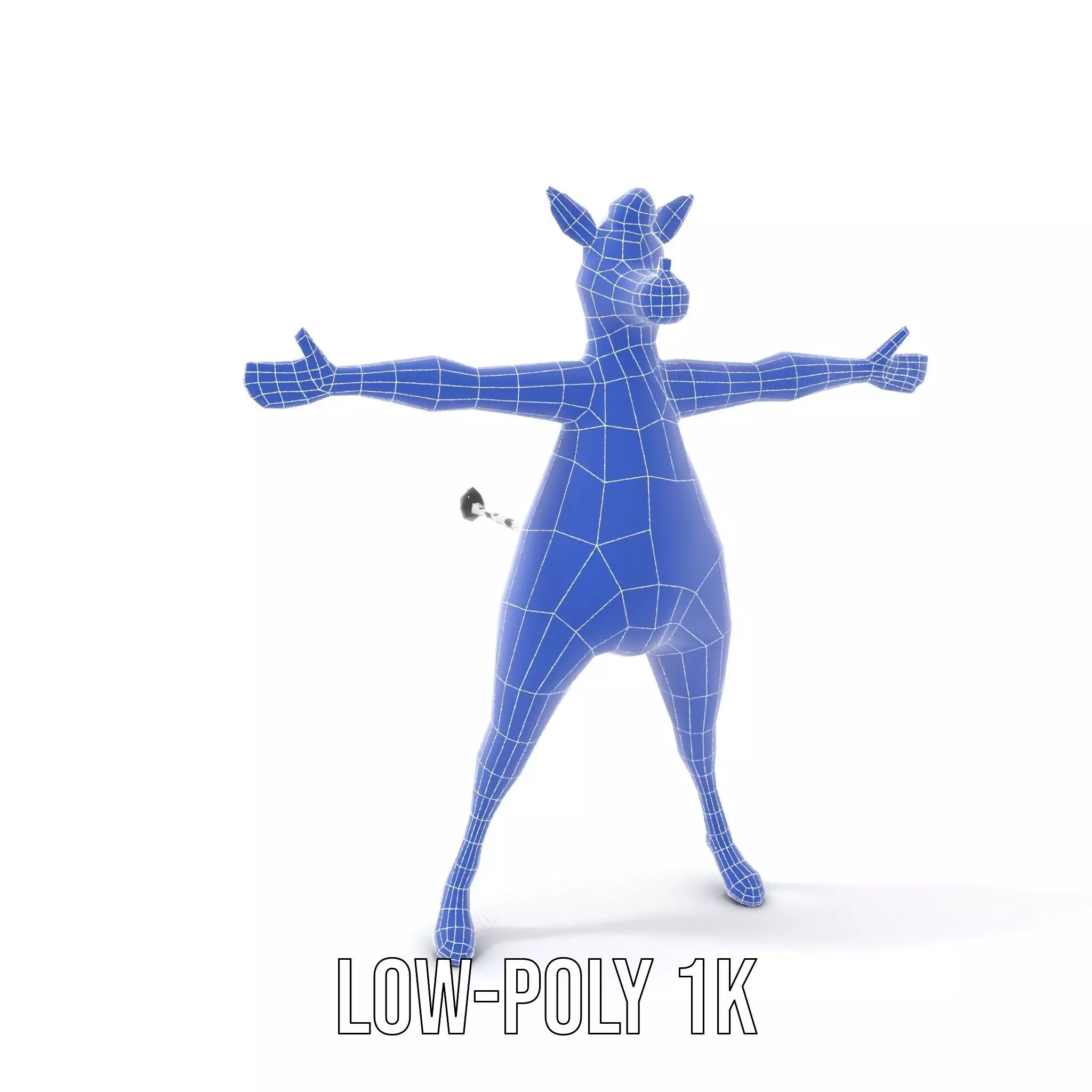Zesty Zebra Character model pack Low-poly 3D model_15