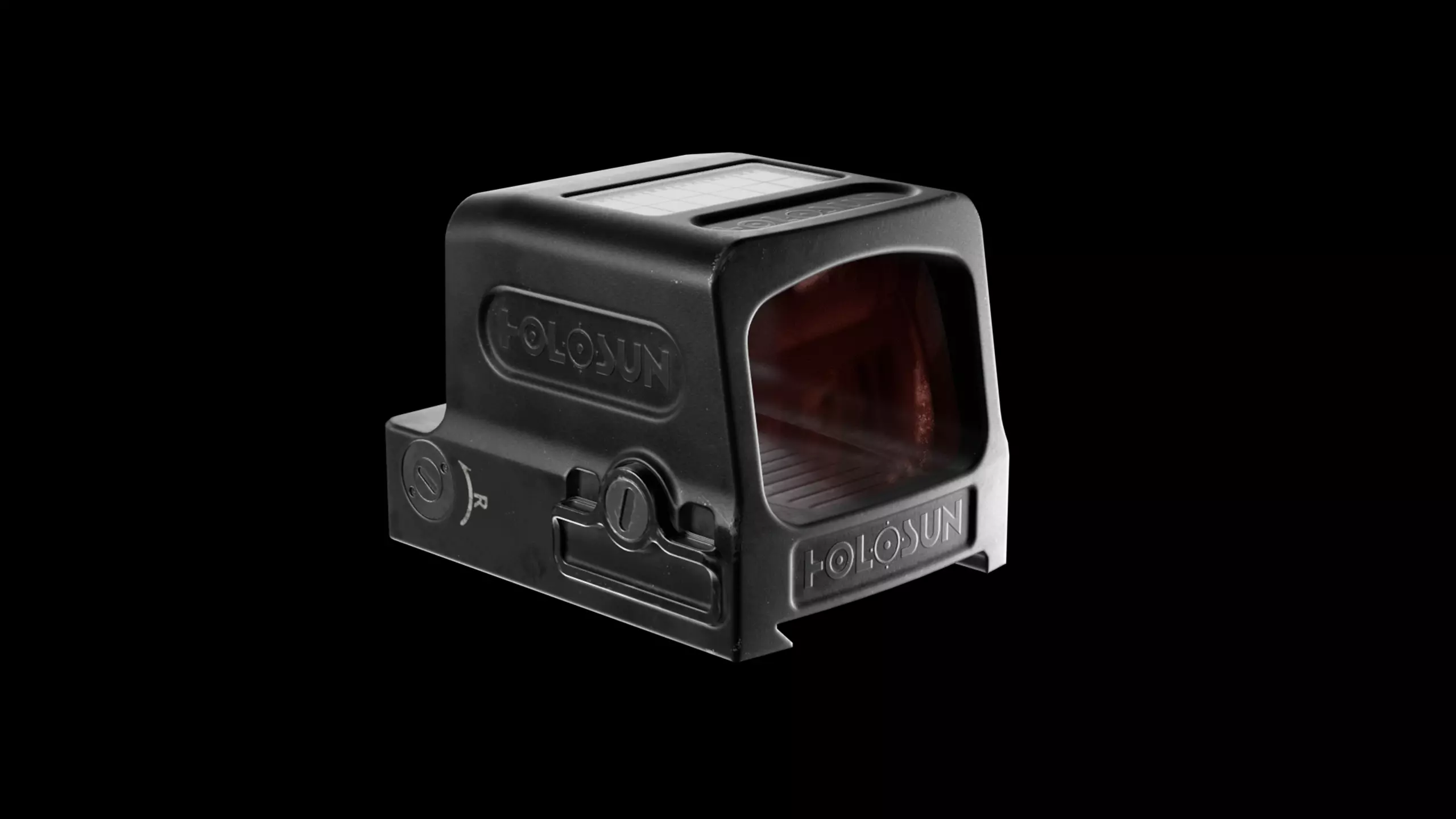 HE509T Red Dot Sight Low-poly 3D model_0