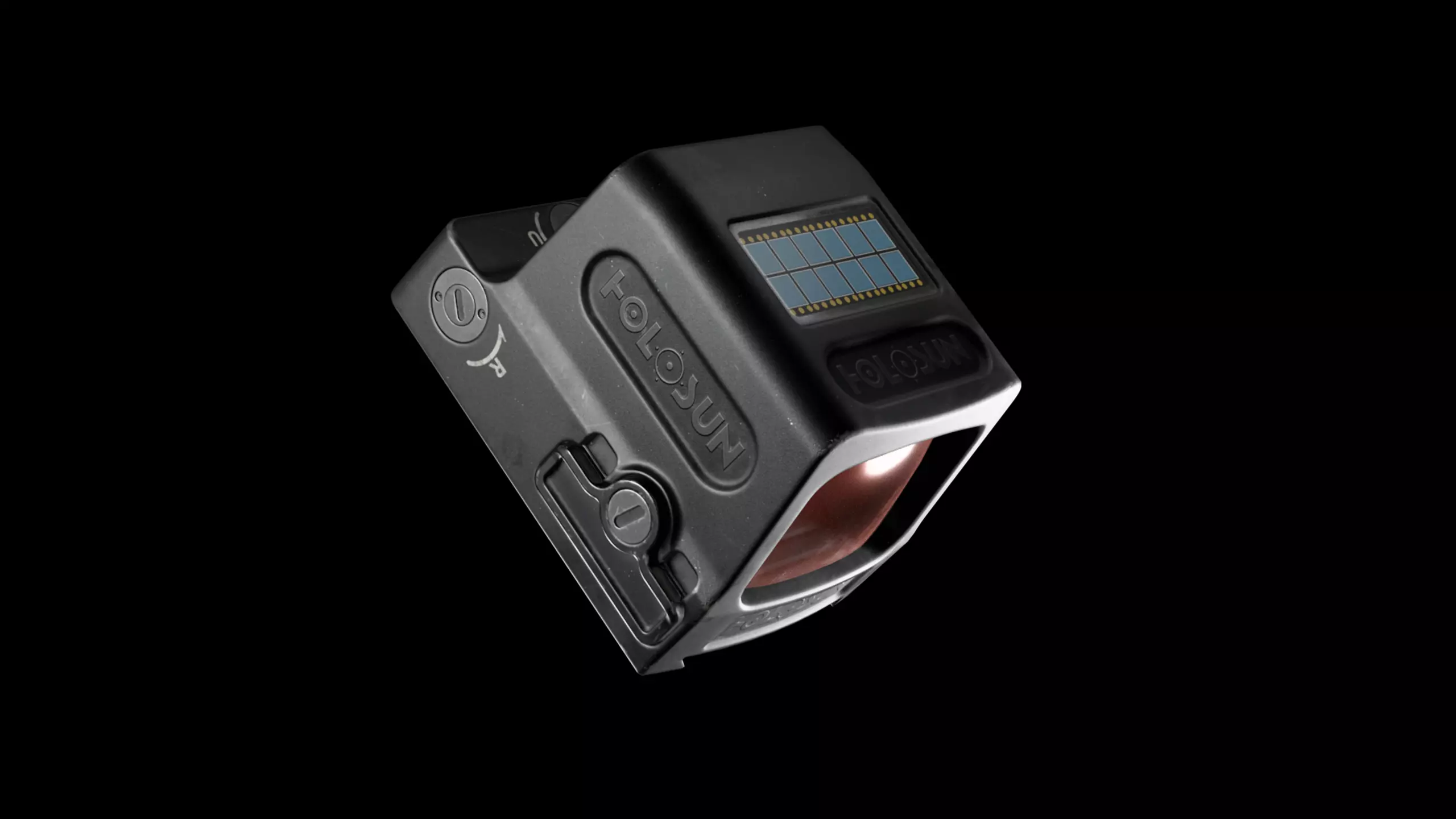 HE509T Red Dot Sight Low-poly 3D model_2