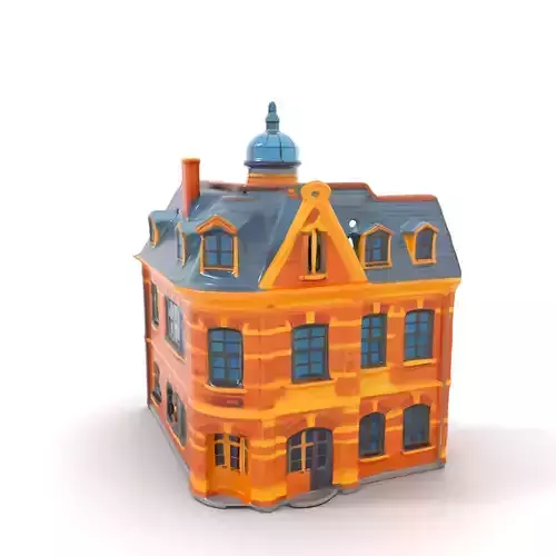 Victorian Brick House model pack