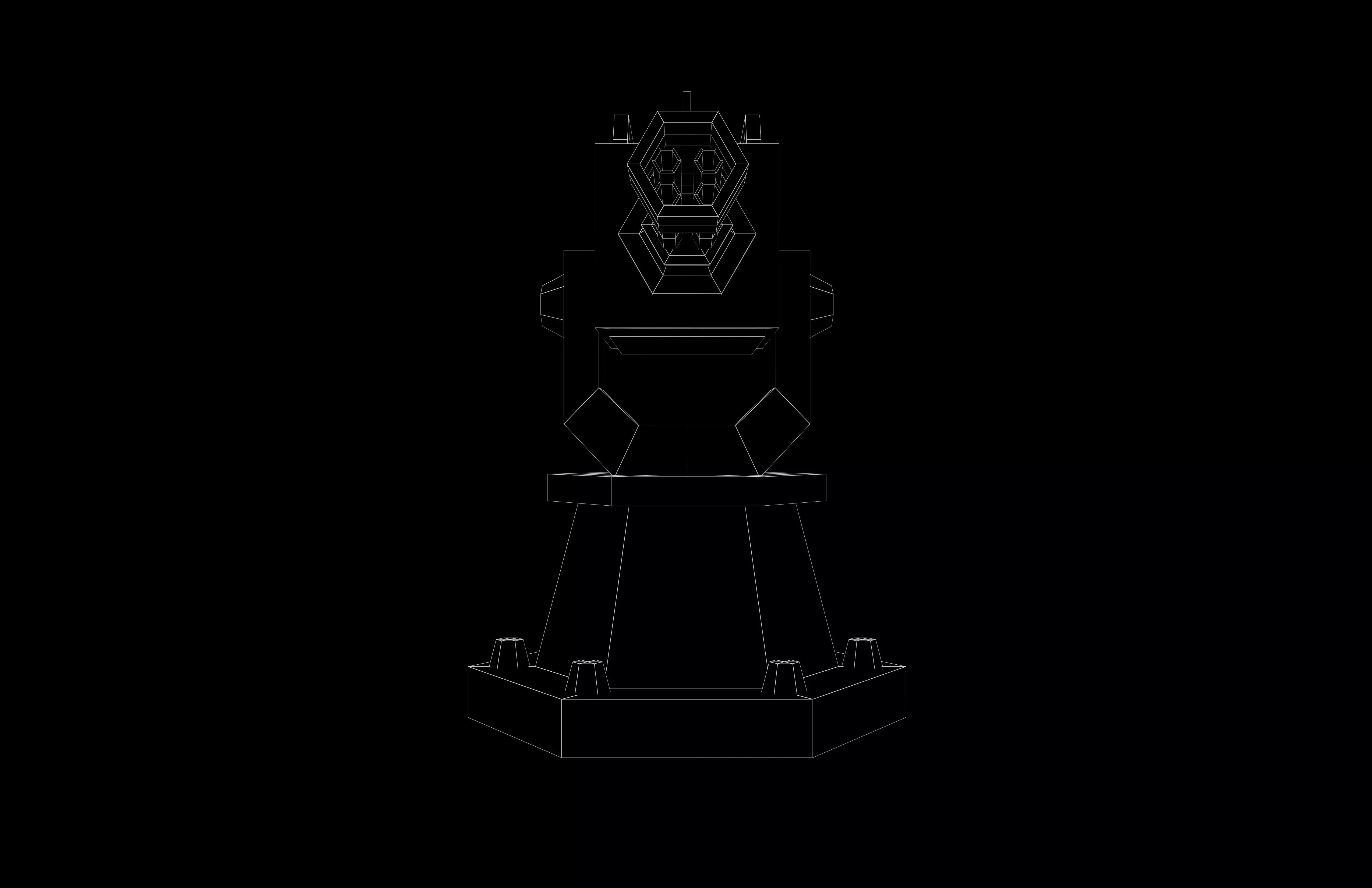 Tower Defence Mechanical v1 001 Low-poly 3D model_5