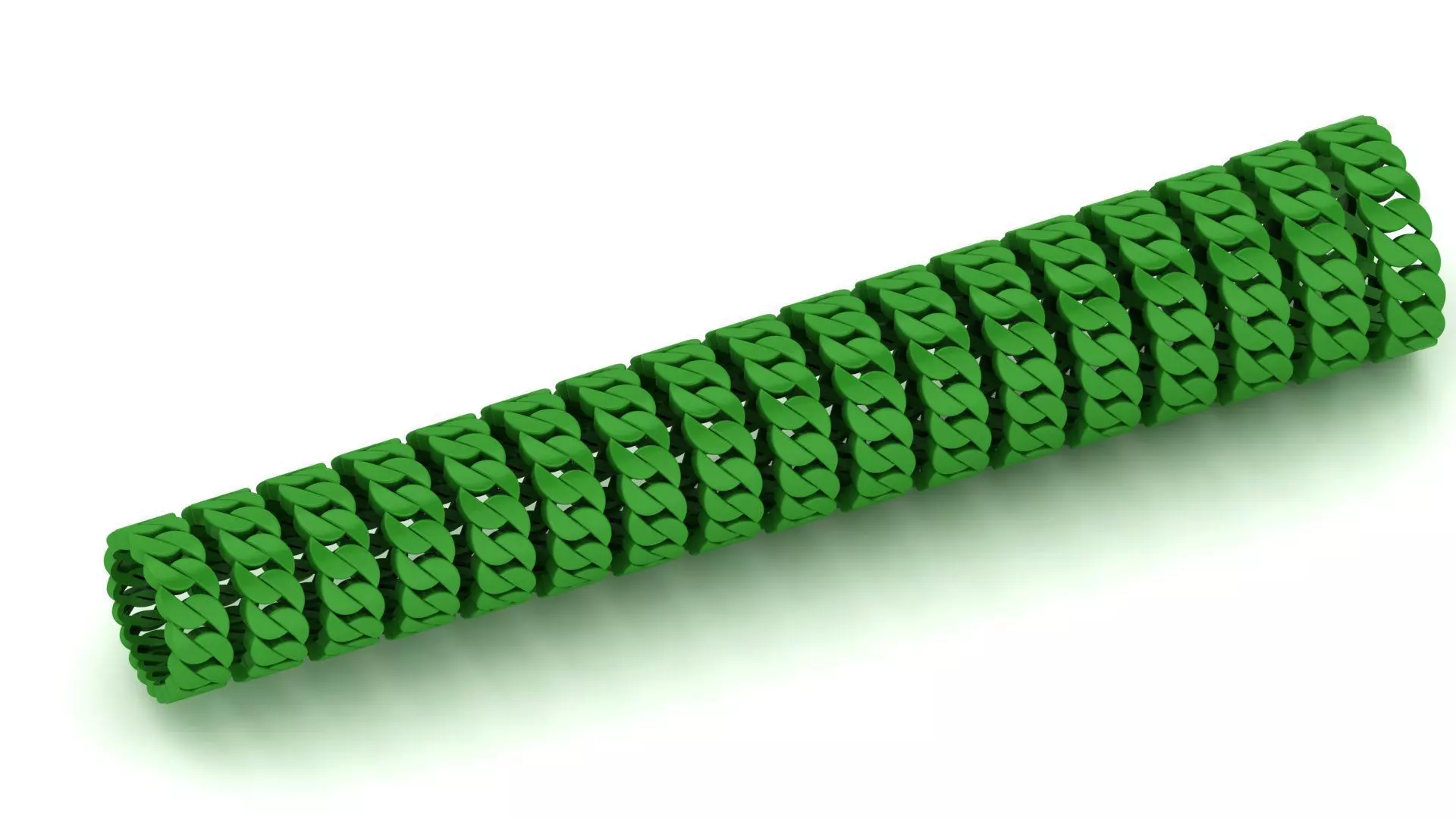 17 Size 7MM Cuban Ring Cuban Link Jewelry 3D print model