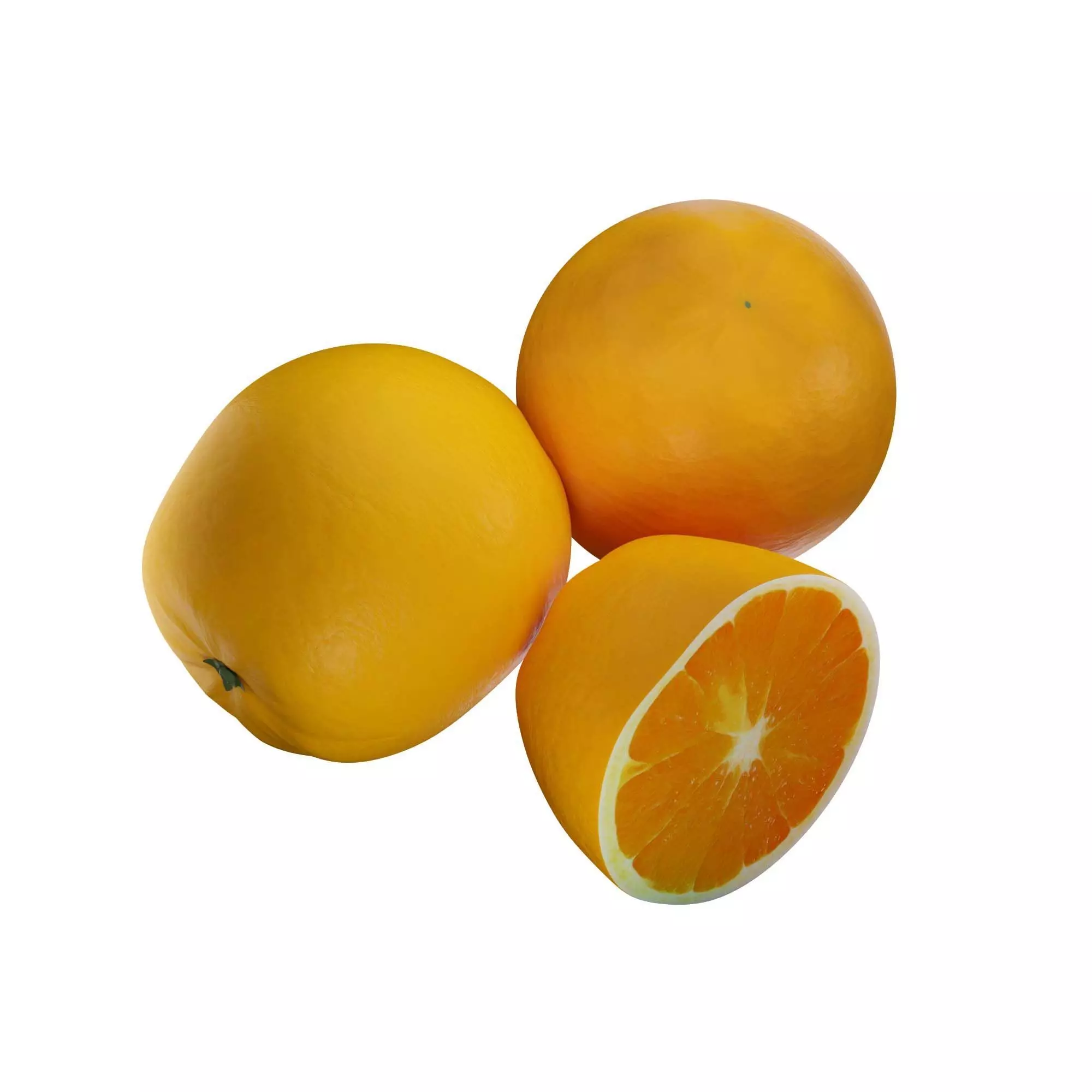 Oranges 3D model_0