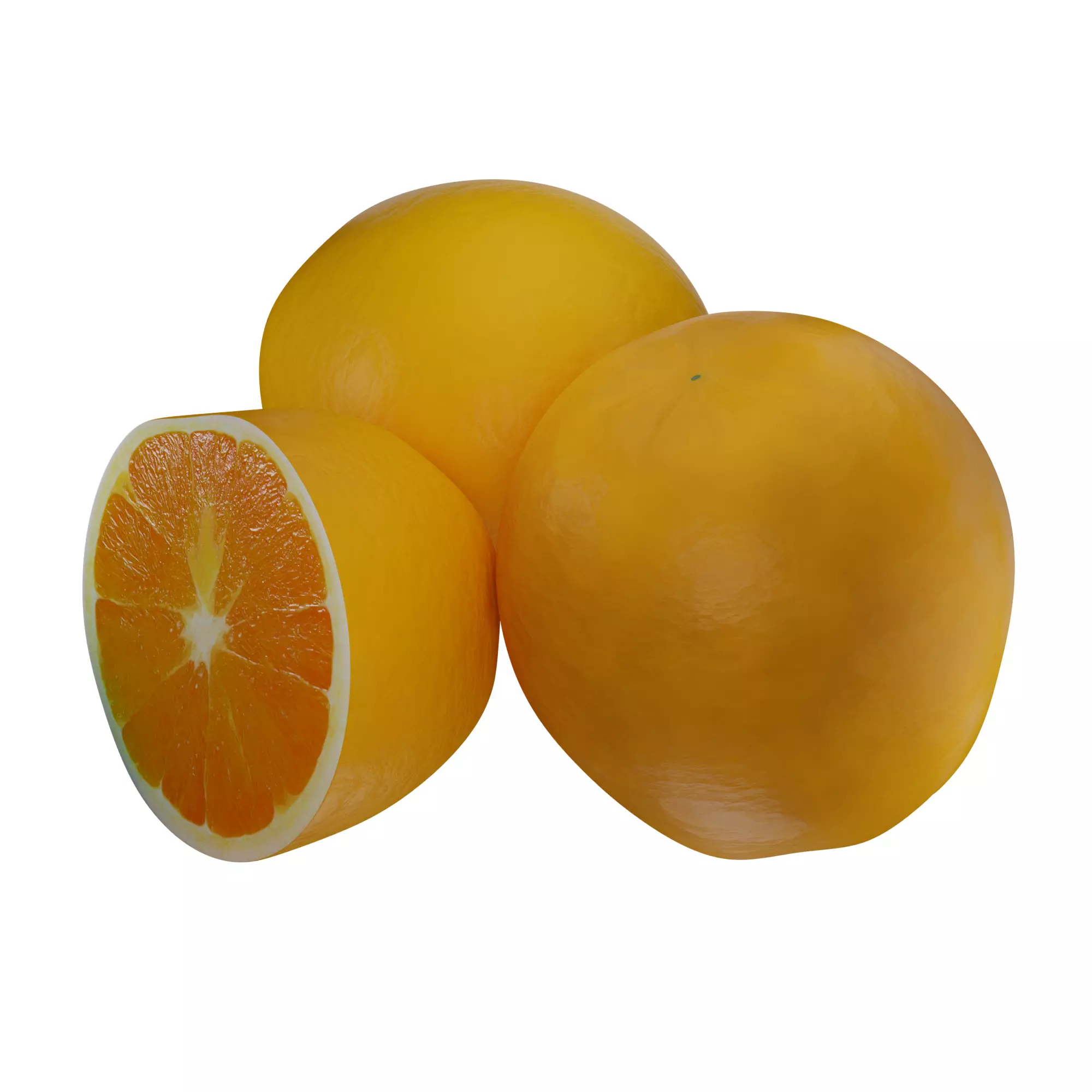 Oranges 3D model_1