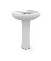 Sink pedestal bathroom
