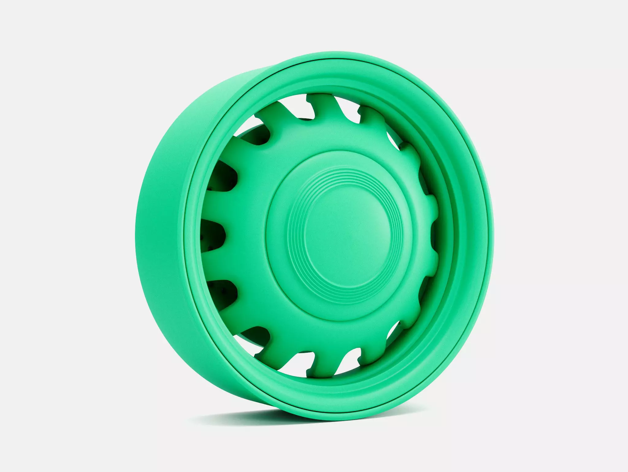 15x5 US Artillery 555 Wheel and Brake 3D print model_1