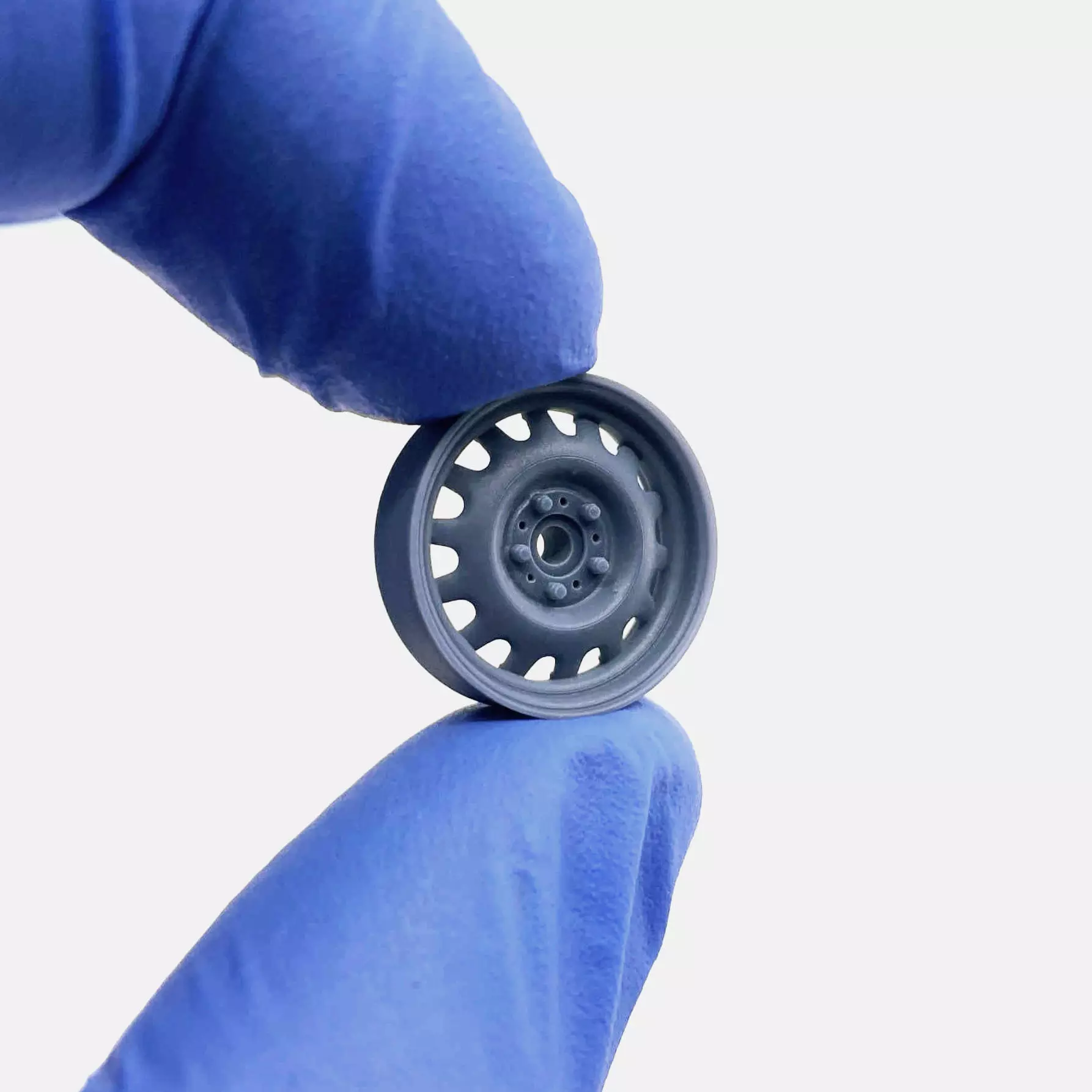 15x5 US Artillery 555 Wheel and Brake 3D print model_3