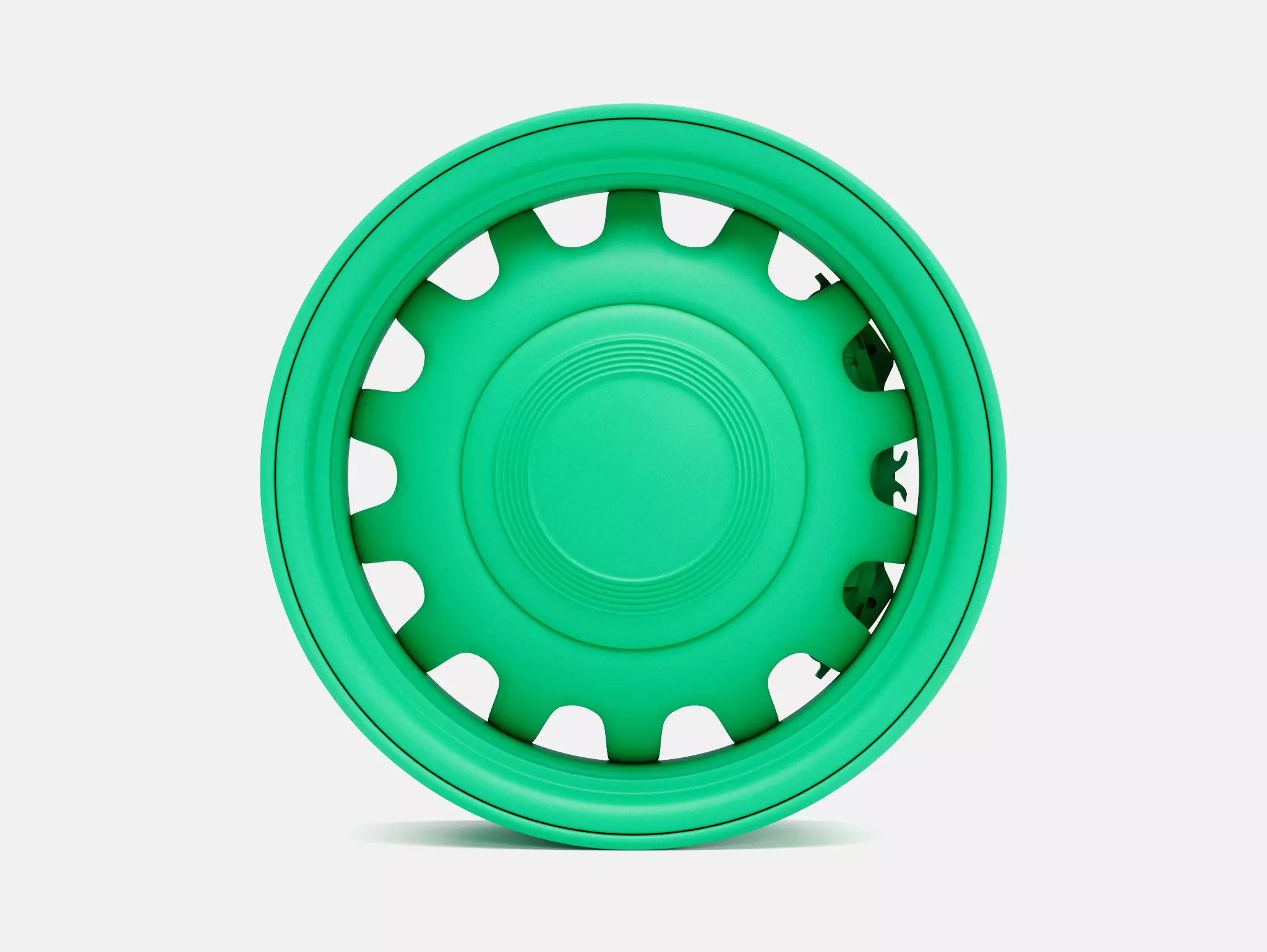 15x5 US Artillery 555 Wheel and Brake 3D print model_6