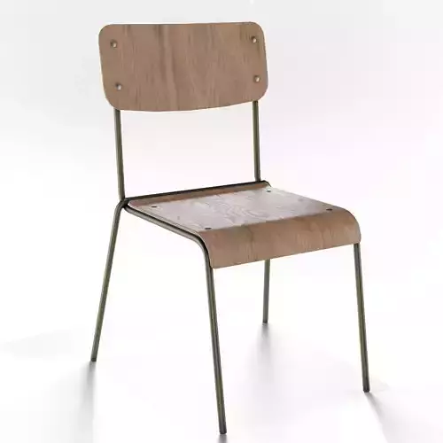 Simple Wooden Chair