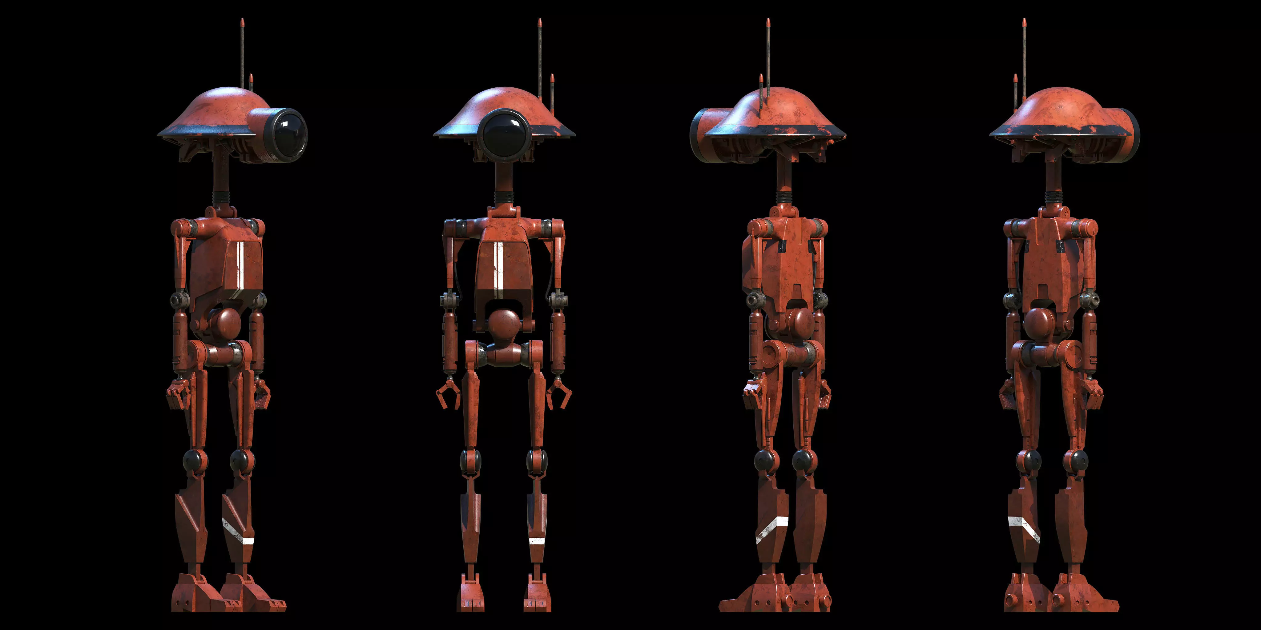 Pit Droid Star Wars 3D model_0