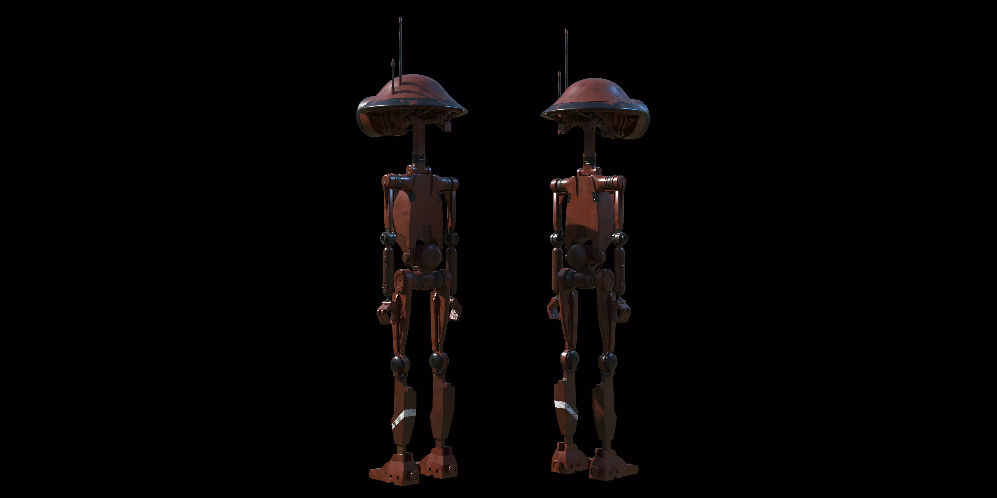Pit Droid Star Wars 3D model_1