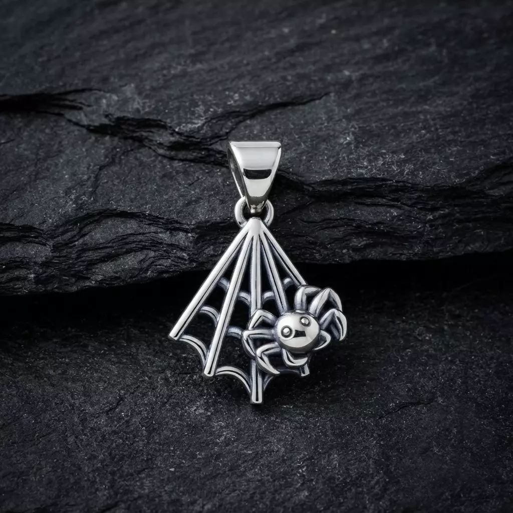 Halloween Spider Pendant 3D print model