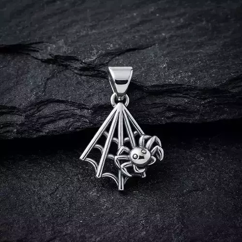 Halloween Spider Pendant