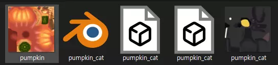 Cute Halloween Character Pack Low-poly 3D model_19