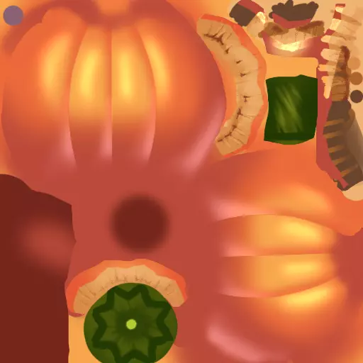 Cute Halloween Character Pack Low-poly 3D model_23