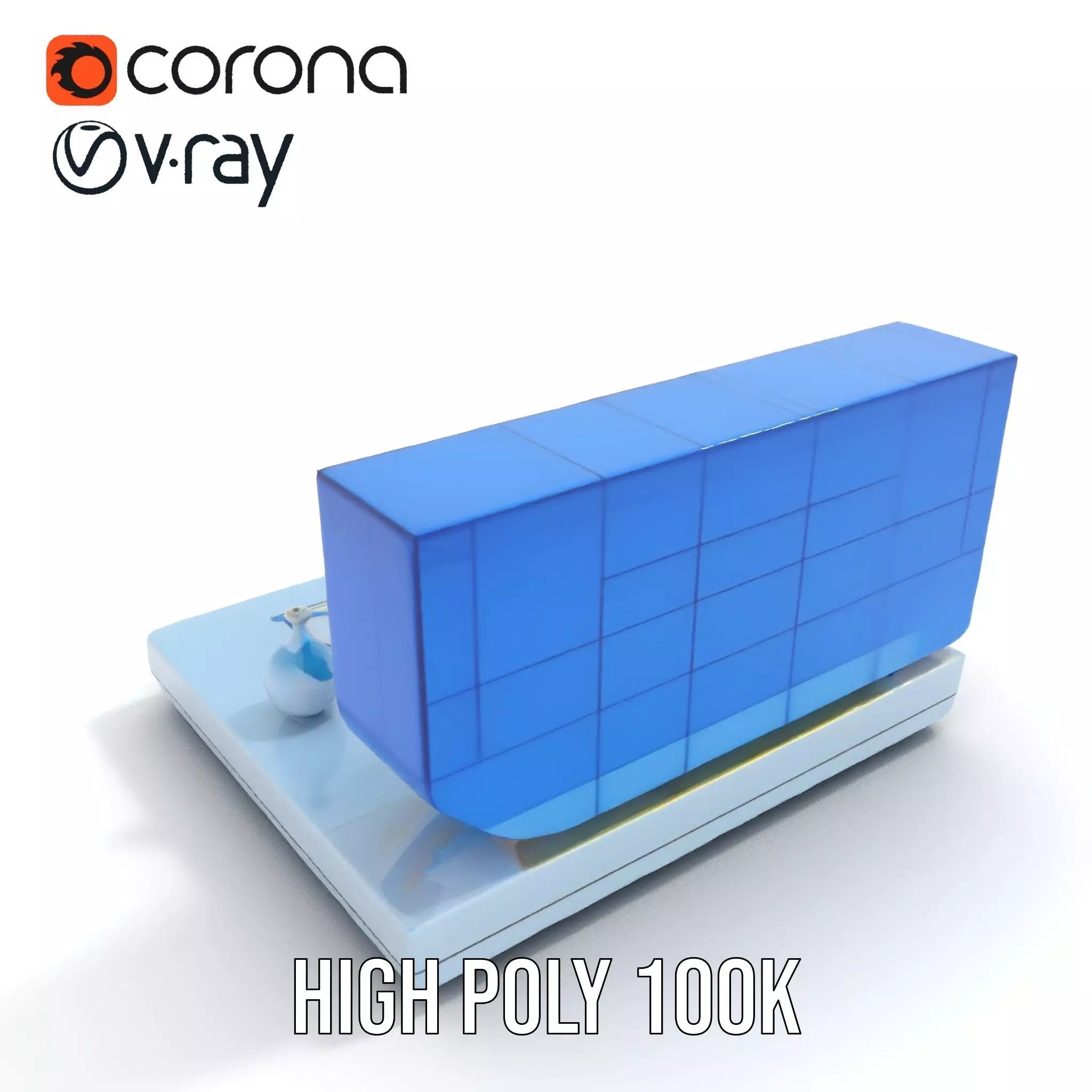 Scientific Laboratory Glassware model pack Low-poly 3D model_18