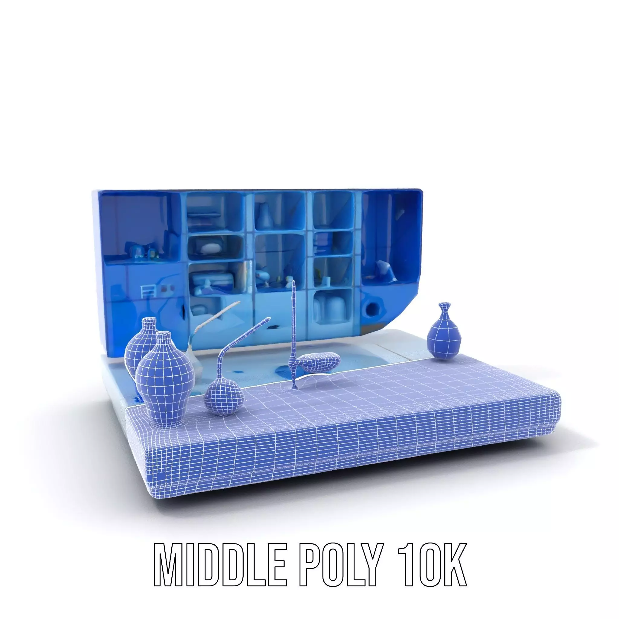 Scientific Laboratory Glassware model pack Low-poly 3D model_6