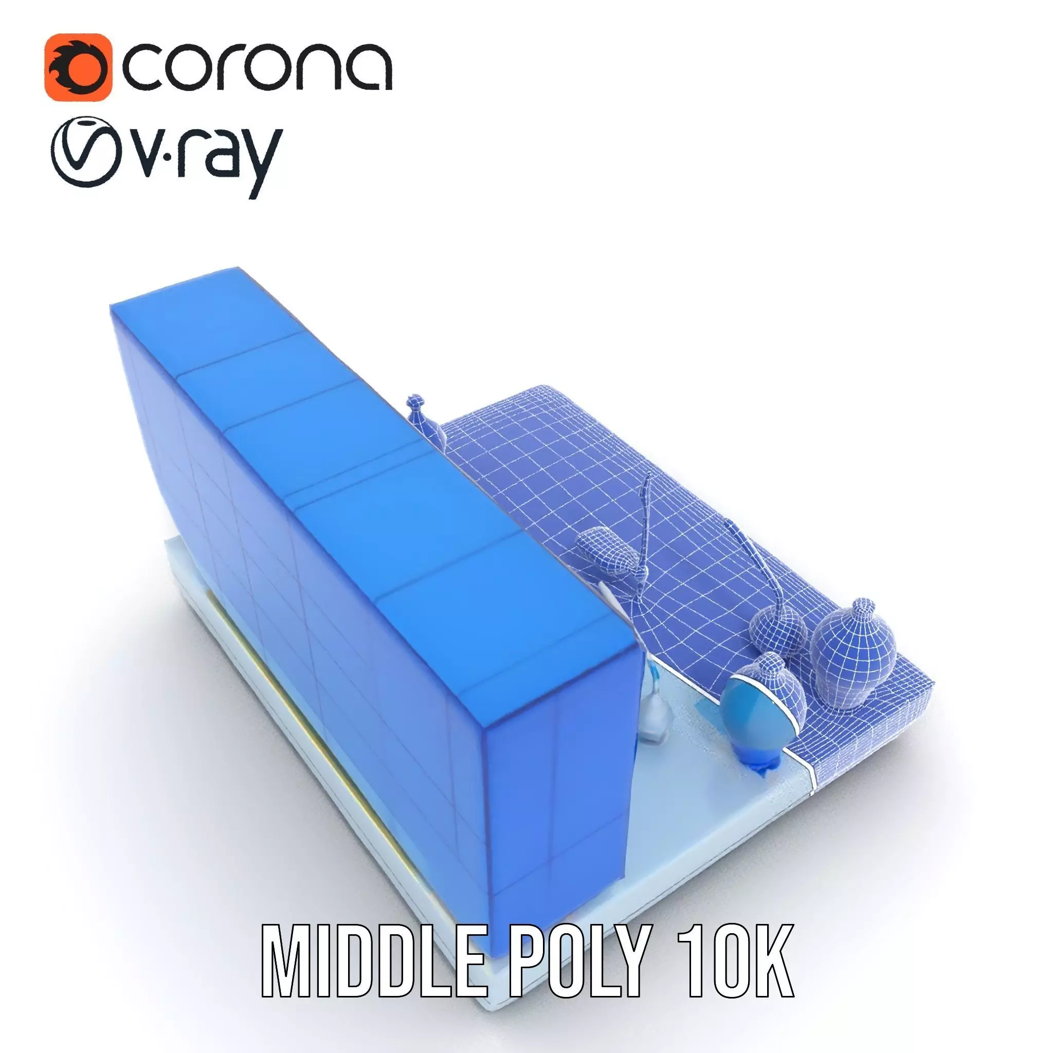 Scientific Laboratory Glassware model pack Low-poly 3D model_22