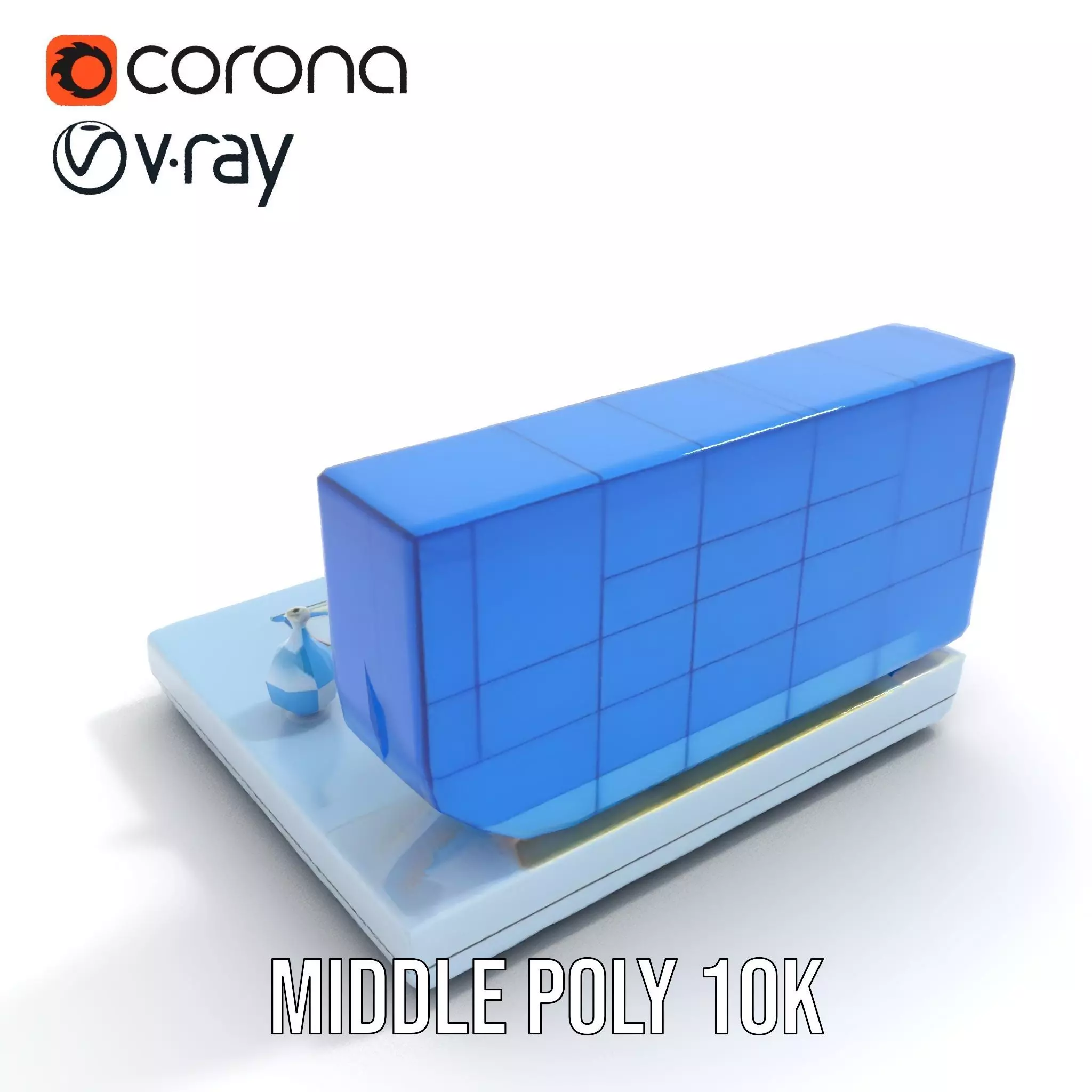 Scientific Laboratory Glassware model pack Low-poly 3D model_7