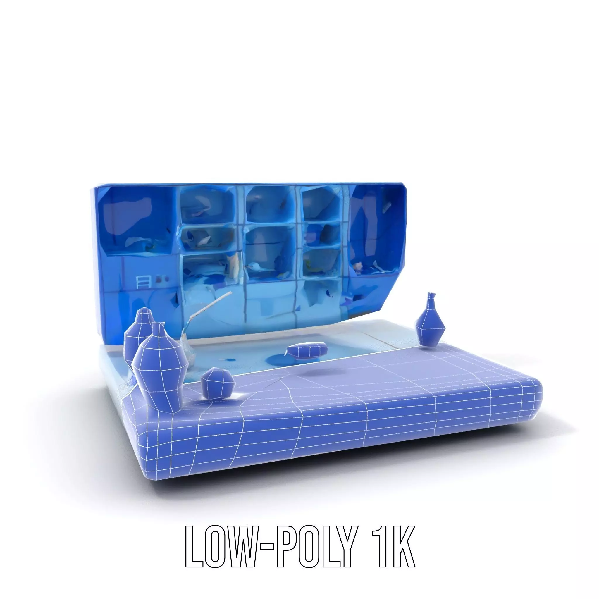 Scientific Laboratory Glassware model pack Low-poly 3D model_23