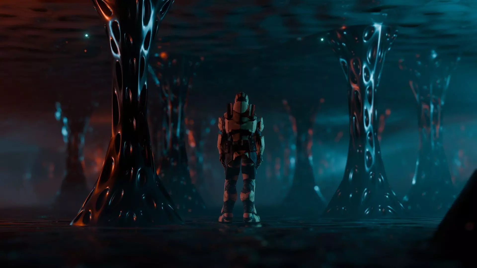 Sci-Fi Environment 3D model_0