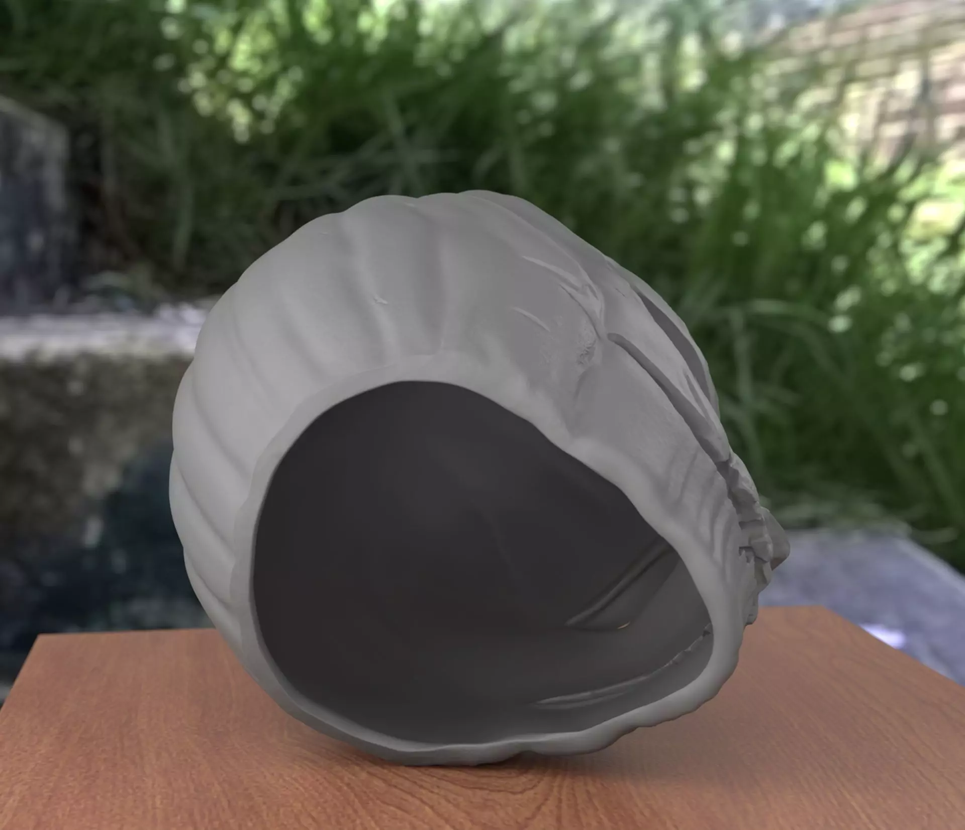 Scary Halloween Pumpkin Mask 3D print model_4